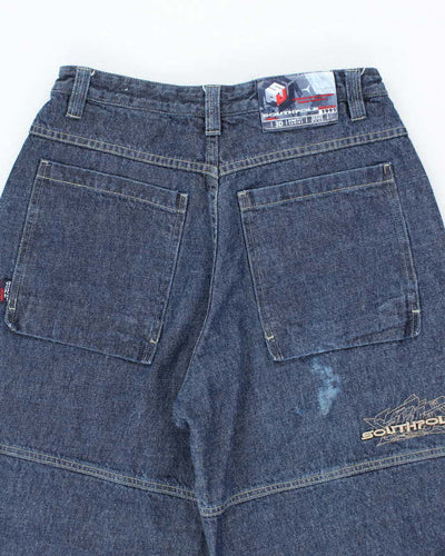 Vintage 2000's Southpole Wide Leg Dark Wash Jeans - W28 L30