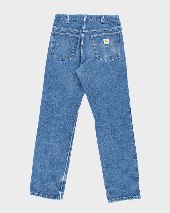 Vintage 2000's Carhartt Lined Light Wash Relaxed Fit Jeans - W30 L31