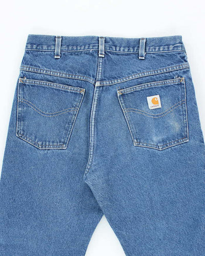 Vintage 2000's Carhartt Lined Light Wash Relaxed Fit Jeans - W30 L31