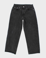 Vintage 2000's Ralph Lauren Wide Leg Dark Black Wash Jeans - W32 L29