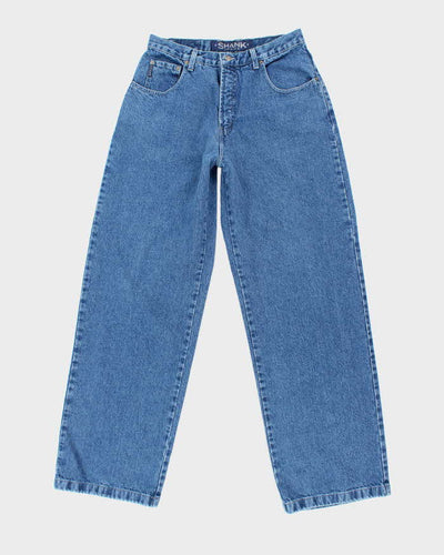 Vintage 2000's Shank Wide Leg Dark Wash Jeans - W30 L33