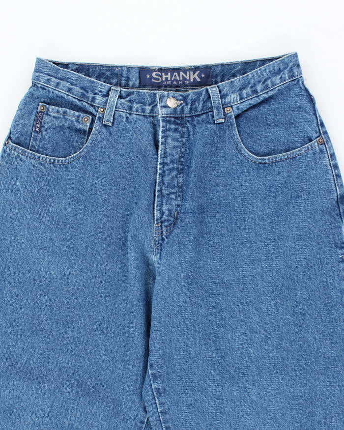 Vintage 2000's Shank Wide Leg Dark Wash Jeans - W30 L33