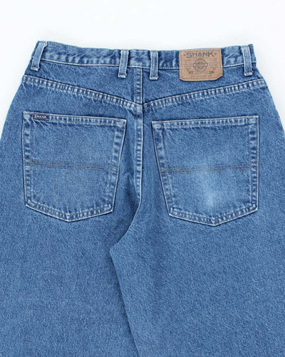 Vintage 2000's Shank Wide Leg Dark Wash Jeans - W30 L33