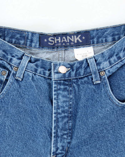 Vintage 2000's Shank Wide Leg Dark Wash Jeans - W30 L33