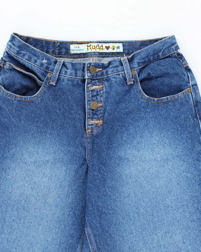 Vintage 90's Mudd Relaxed Fit Dark Wash Carpenter Jeans - W28 L33