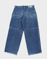 Vintage 90's Pepe Dark Wash Wide Leg Jeans - W32 L30