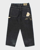 Vintage 2000's Southpole Embroidered Wide Leg Jeans - W36 L31