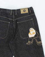 Vintage 2000's Southpole Embroidered Wide Leg Jeans - W36 L31
