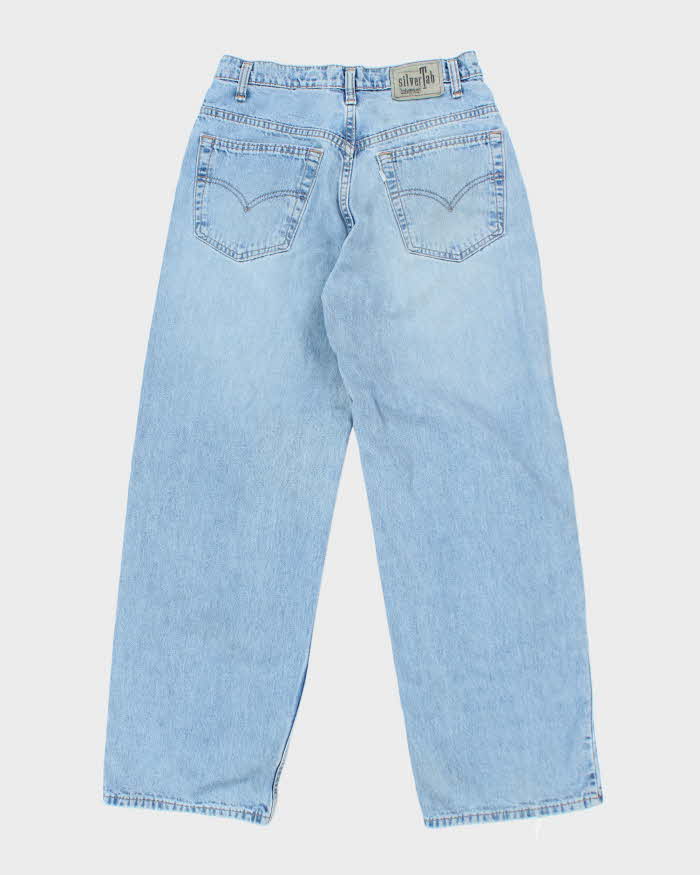 Vintage 90's Levi's Silver Tab Light Wash Baggy Jeans - W30 L28