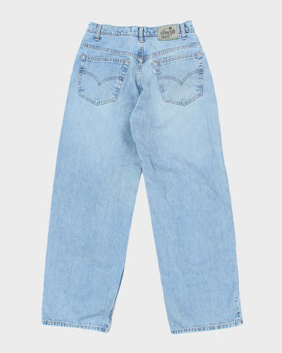Vintage 90's Levi's Silver Tab Light Wash Baggy Jeans - W30 L28