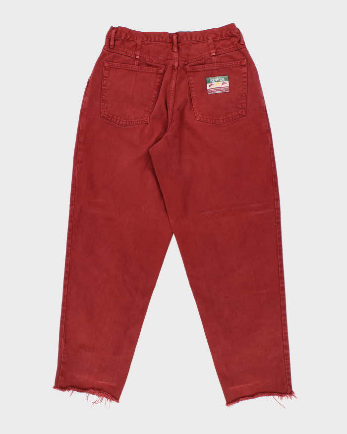 Vintage 90s Edwin Red Jeans - W34 L30