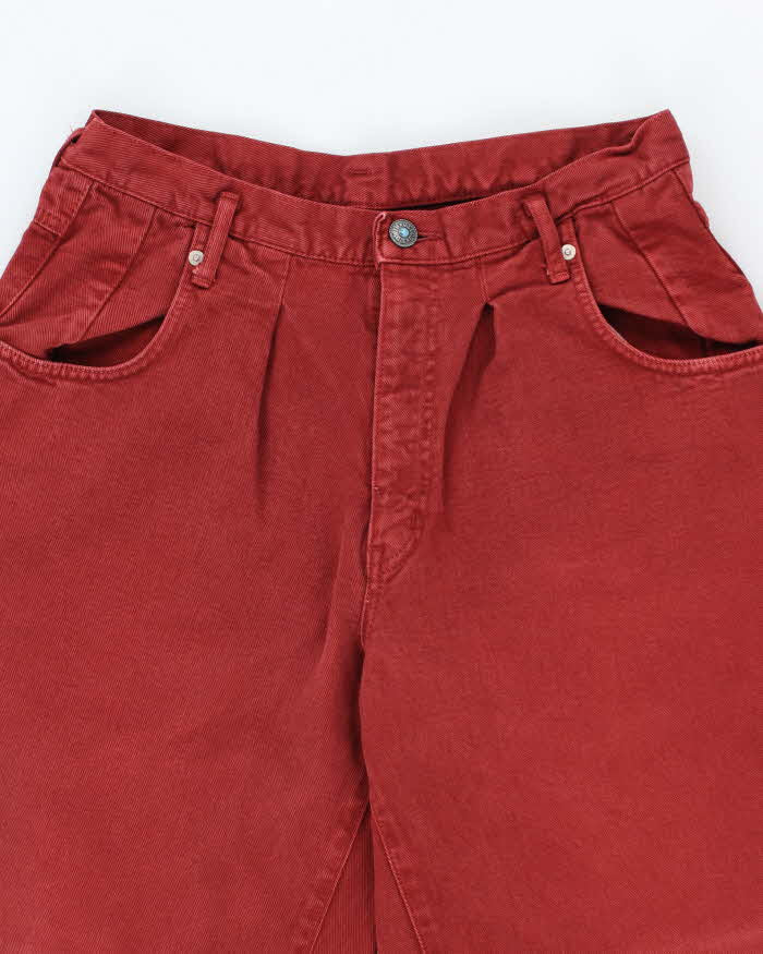 Vintage 90s Edwin Red Jeans - W34 L30