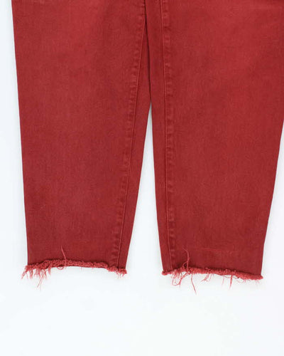 Vintage 90s Edwin Red Jeans - W34 L30