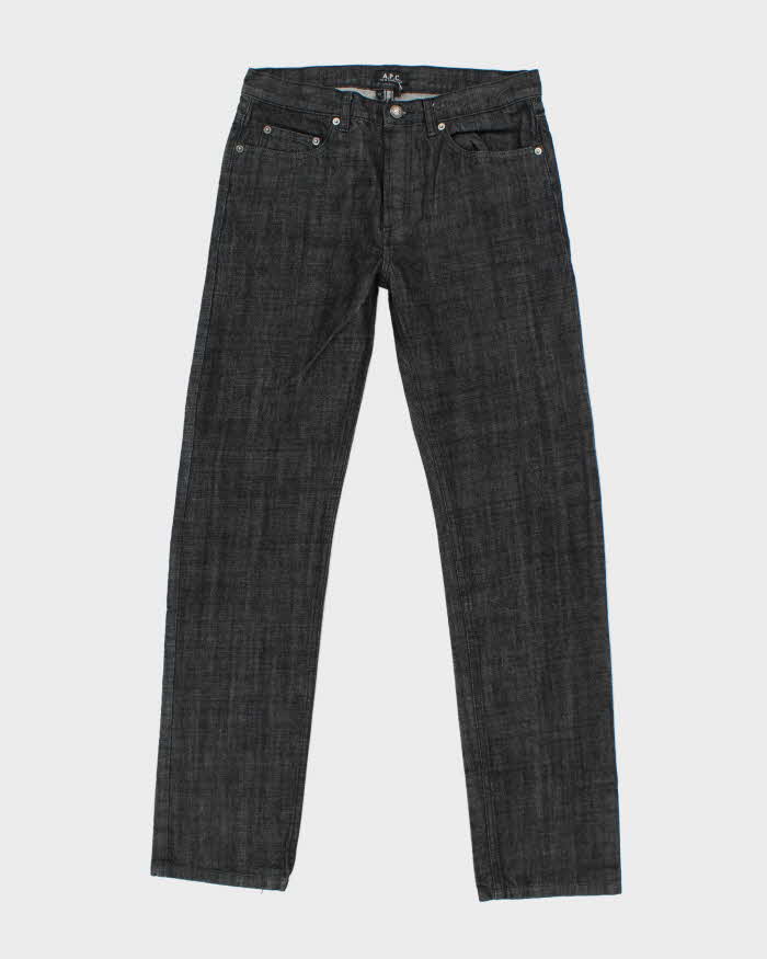 Vintage APC Heavyweight Dark Wash Raw Denim Jeans - W31 L32