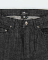 Vintage APC Heavyweight Dark Wash Raw Denim Jeans - W31 L32