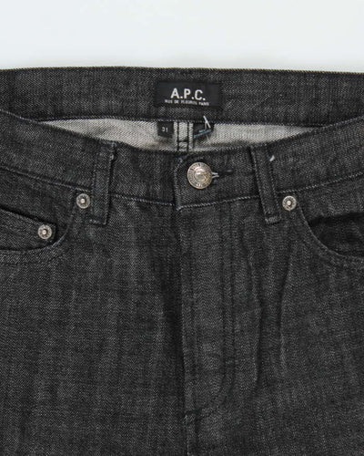 Vintage APC Heavyweight Dark Wash Raw Denim Jeans - W31 L32