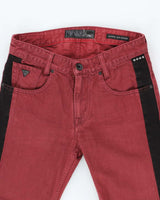 Vintage Y2K Guess Black Side Striped Straight Leg Jeans - W28 L32