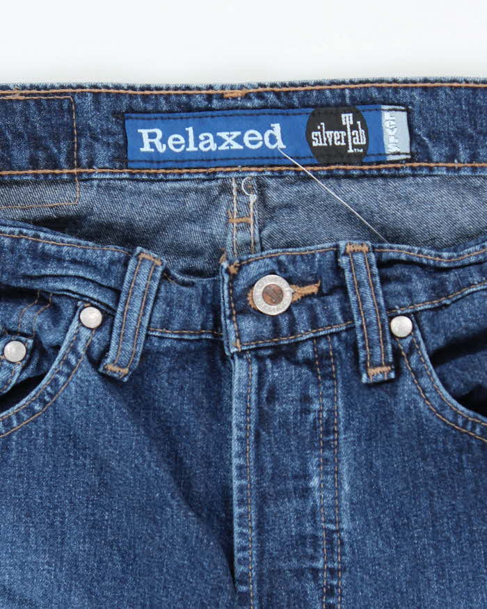 Vintage Y2K Levi's Silvertab Relaxed Dark Wash Jeans - W28 L35