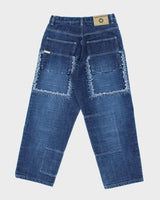 Vintage Y2K South Pole Heavyweight Wide Leg Textured Jeans - W28 L29
