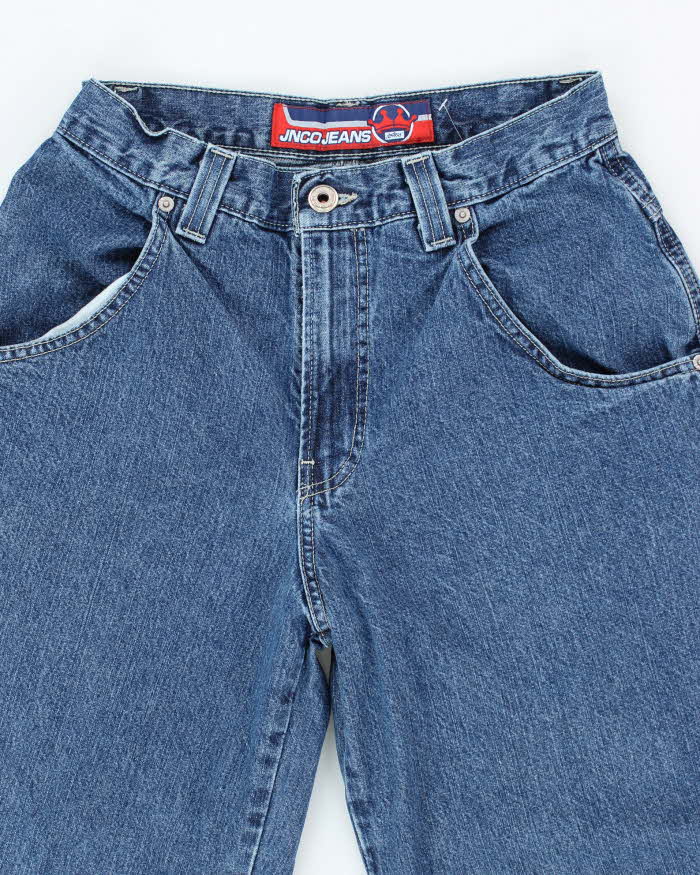 Vintage JNCO Wide Leg Dark Wash Denim Jeans - W28 L28