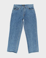 Vintage Y2K Tag Rag Side Studded Bootcut Medium Wash Jeans - W36 L31