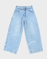 Vintage 2000's Sutter's Wide Leg Light Wash Denim Shorts - W28 L28