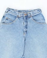 Vintage 2000's Sutter's Wide Leg Light Wash Denim Shorts - W28 L28