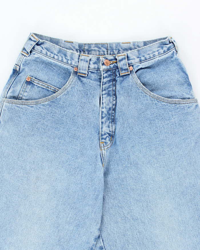 Vintage 2000's Sutter's Wide Leg Light Wash Denim Shorts - W28 L28