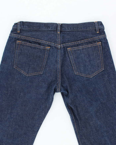 Vintage APC Indigo Dyed Straight Leg Selvedge Jeans - W33 L33