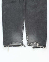 Vintage Y2K Exco Wide Leg Grey Stone Wash Jeans - W28 L29