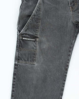 Vintage Y2K Exco Wide Leg Grey Stone Wash Jeans - W28 L29
