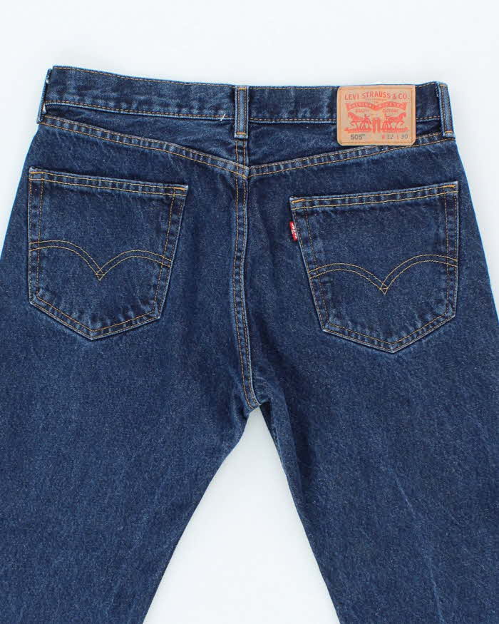 Vintage Levi's 505 Dark Wash Jeans - W32 L27