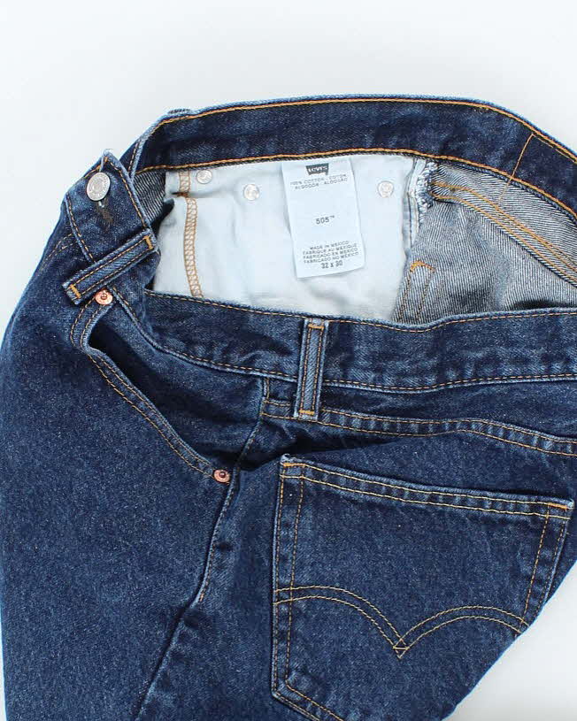 Vintage Levi's 505 Dark Wash Jeans - W32 L27