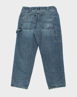 Vintage Y2K Wrangler Medium Wash Carpenter Jeans - W34 L31