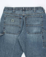 Vintage Y2K Wrangler Medium Wash Carpenter Jeans - W34 L31