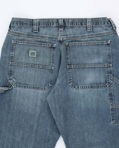 Vintage Y2K Wrangler Medium Wash Carpenter Jeans - W34 L31