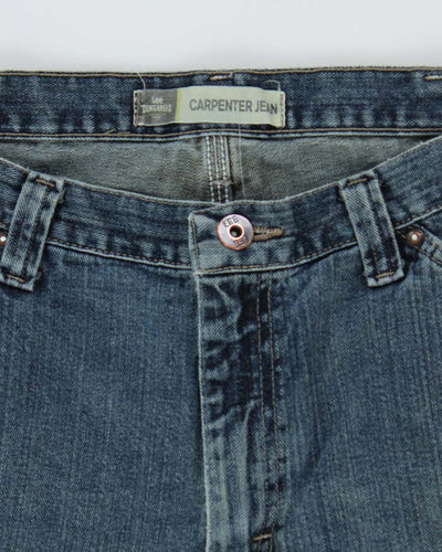 Vintage Y2K Wrangler Medium Wash Carpenter Jeans - W34 L31