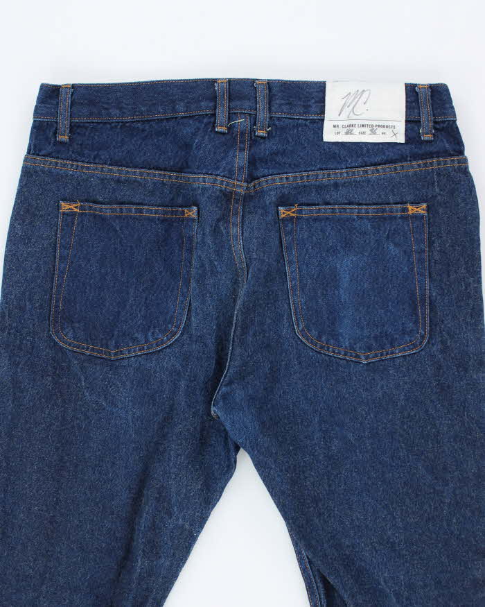 Vintage 2000's Mr Clarke Limited Kevlar Built Dark Wash Jeans - W34 L32