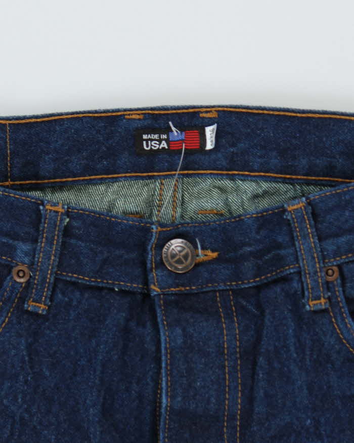 Vintage 2000's Mr Clarke Limited Kevlar Built Dark Wash Jeans - W34 L32