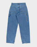 Vintage 2000's Levi's Wide Leg Medium Wash Carpenter Jeans - W30 L31