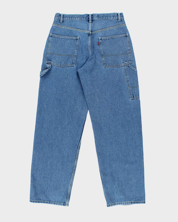 Vintage 2000's Levi's Wide Leg Medium Wash Carpenter Jeans - W30 L31