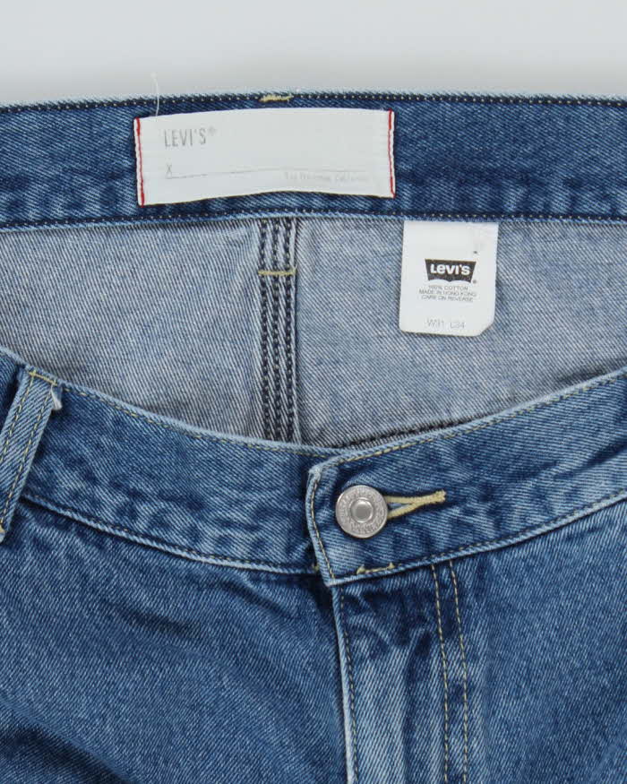 Vintage 2000's Levi's Wide Leg Medium Wash Carpenter Jeans - W30 L31