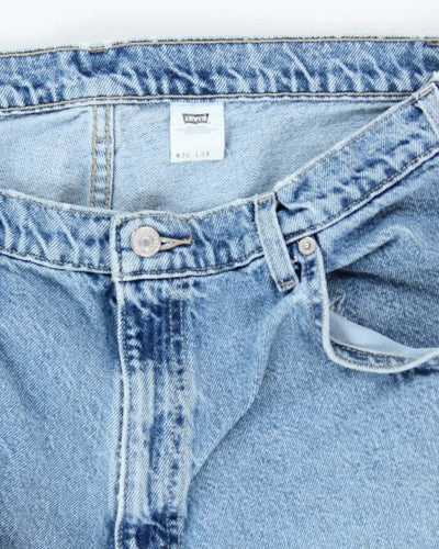 Vintage 90's Levi's L2 Baggy Medium Wash Jeans - W32 L32