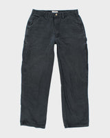 Carhartt Washed Black Men's Jeans - M