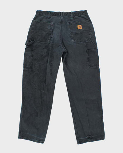 Carhartt Washed Black Men's Jeans - M