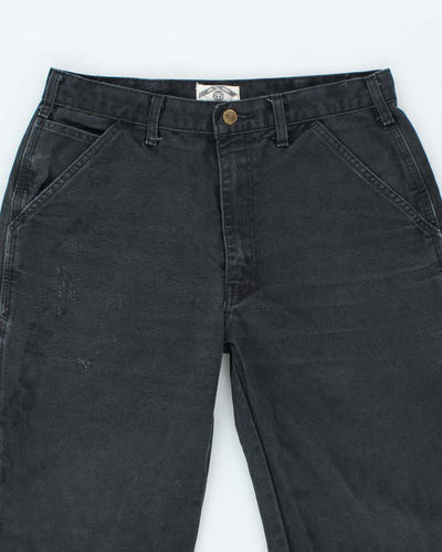 Carhartt Washed Black Men's Jeans - M
