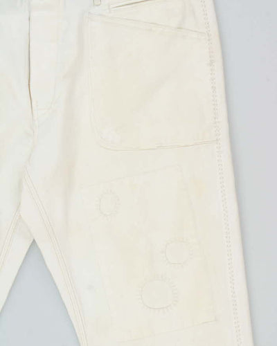 Ralph Lauren Polo White Men's Jeans - XL