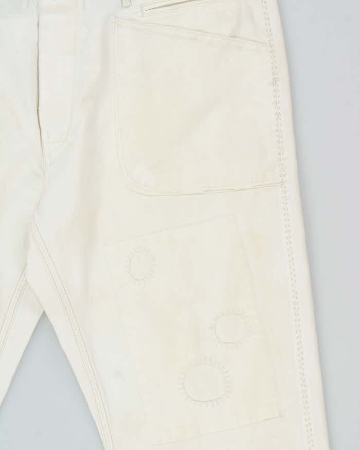 Ralph Lauren Polo White Men's Jeans - XL