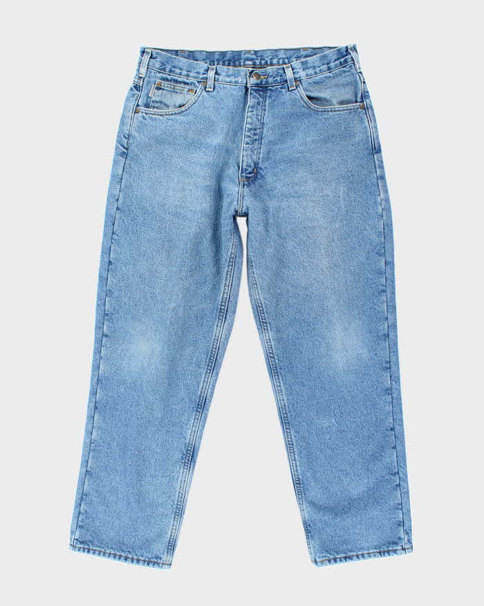 Vintage 2000's Carhartt Medium Wash Insulated Jeans - W34 L28