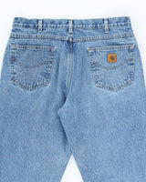 Vintage 2000's Carhartt Medium Wash Insulated Jeans - W34 L28